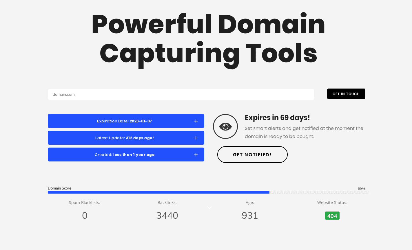 Domain Watcher | Tool created for domain hunters